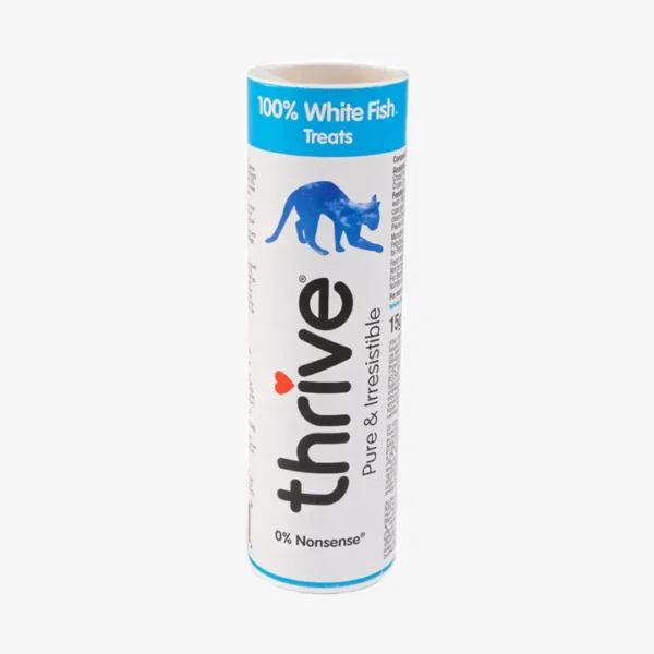 تشویقی گربه ثرایو thrive طعم فیله ماهی سفید