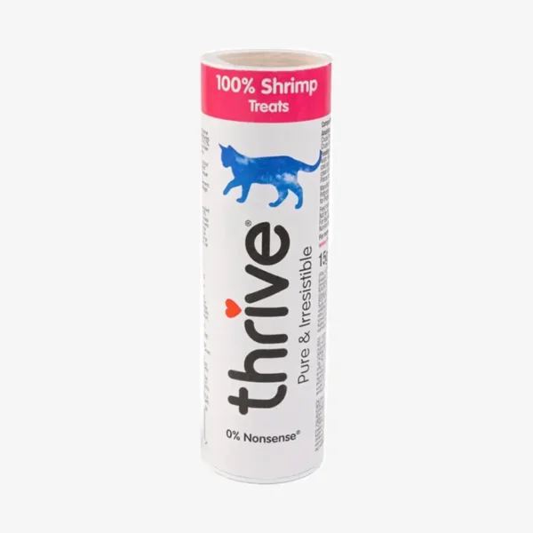 تشویقی گربه ثرایو thrive طعم میگو